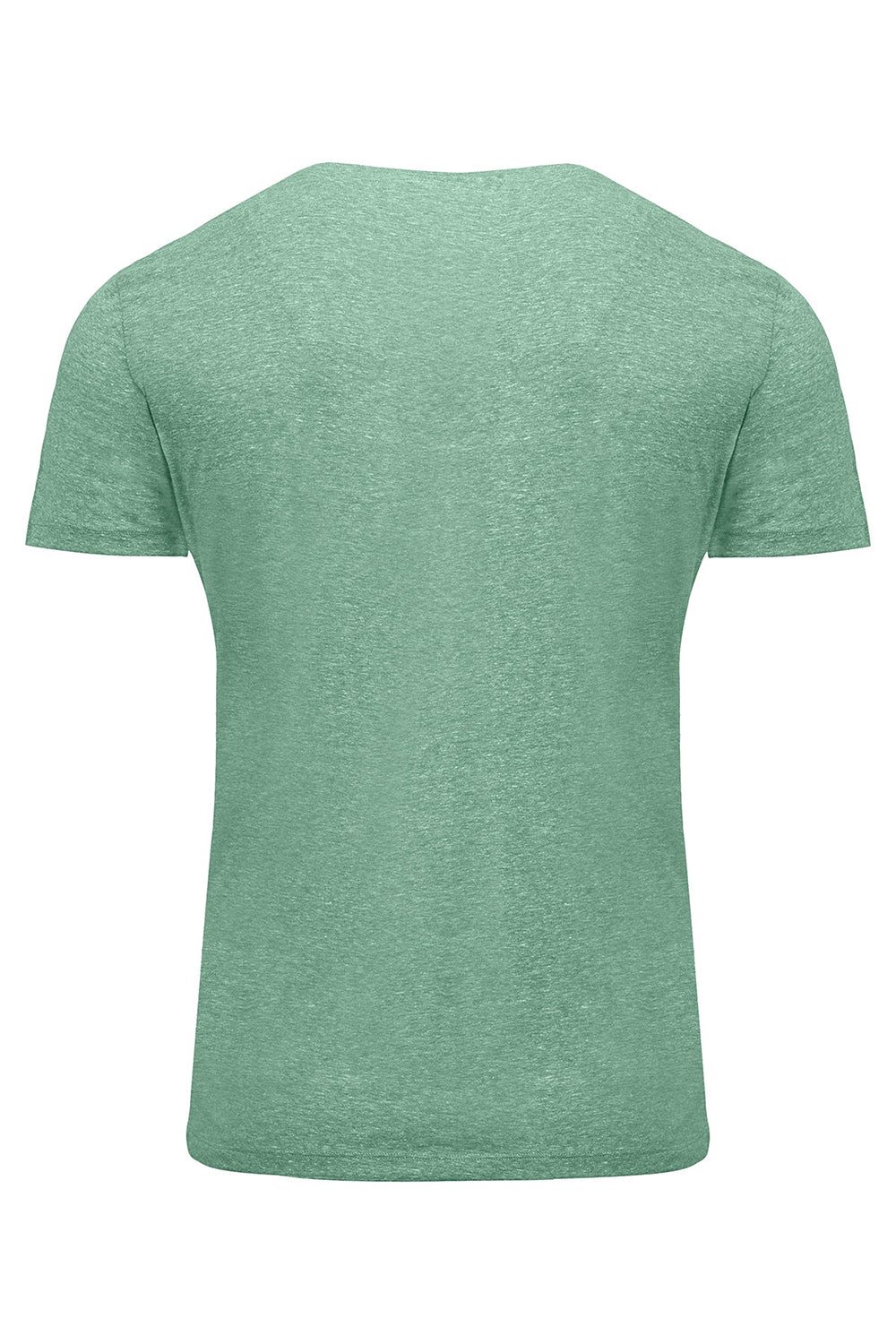 Threadfast Apparel 102A Mens Short Sleeve Crewneck T-Shirt Green Flat Back