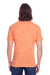 Threadfast Apparel 102A Mens Short Sleeve Crewneck T-Shirt Orange Model Back