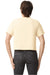 American Apparel 102AM Womens Fine Jersey Boxy Short Sleeve Crewneck T-Shirt Cream Model Back