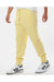Independent Trading Co. IND20PNT Mens Fleece Sweatpants w/ Pockets Light Yellow Model Side