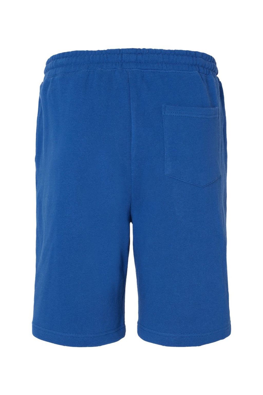Independent Trading Company IND20SRT Mens Fleece Shorts w/ Pockets Royal Blue Flat Back