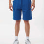 Independent Trading Co. Mens Fleece Shorts w/ Pockets - Royal Blue - NEW