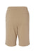 Independent Trading Co. IND20SRT Mens Fleece Shorts w/ Pockets Sandstone Brown Flat Back