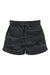Independent Trading Company PRM20SRT Womens California Wave Wash Fleece Shorts w/ Pockets Heather Black Camo Flat Front