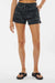 Independent Trading Company PRM20SRT Womens California Wave Wash Fleece Shorts w/ Pockets Heather Black Camo Model Front