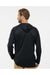 Columbia 153617 Mens PFG Terminal Tackle Long Sleeve Hooded T-Shirt Hoodie Black/Cool Grey Model Back