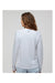 Columbia 157766 Womens PFG Tidal II Long Sleeve Crewneck T-Shirt White/Cirrus Grey Model Back