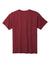 Champion T425 Mens Short Sleeve Crewneck T-Shirt Cardinal Red Flat Back