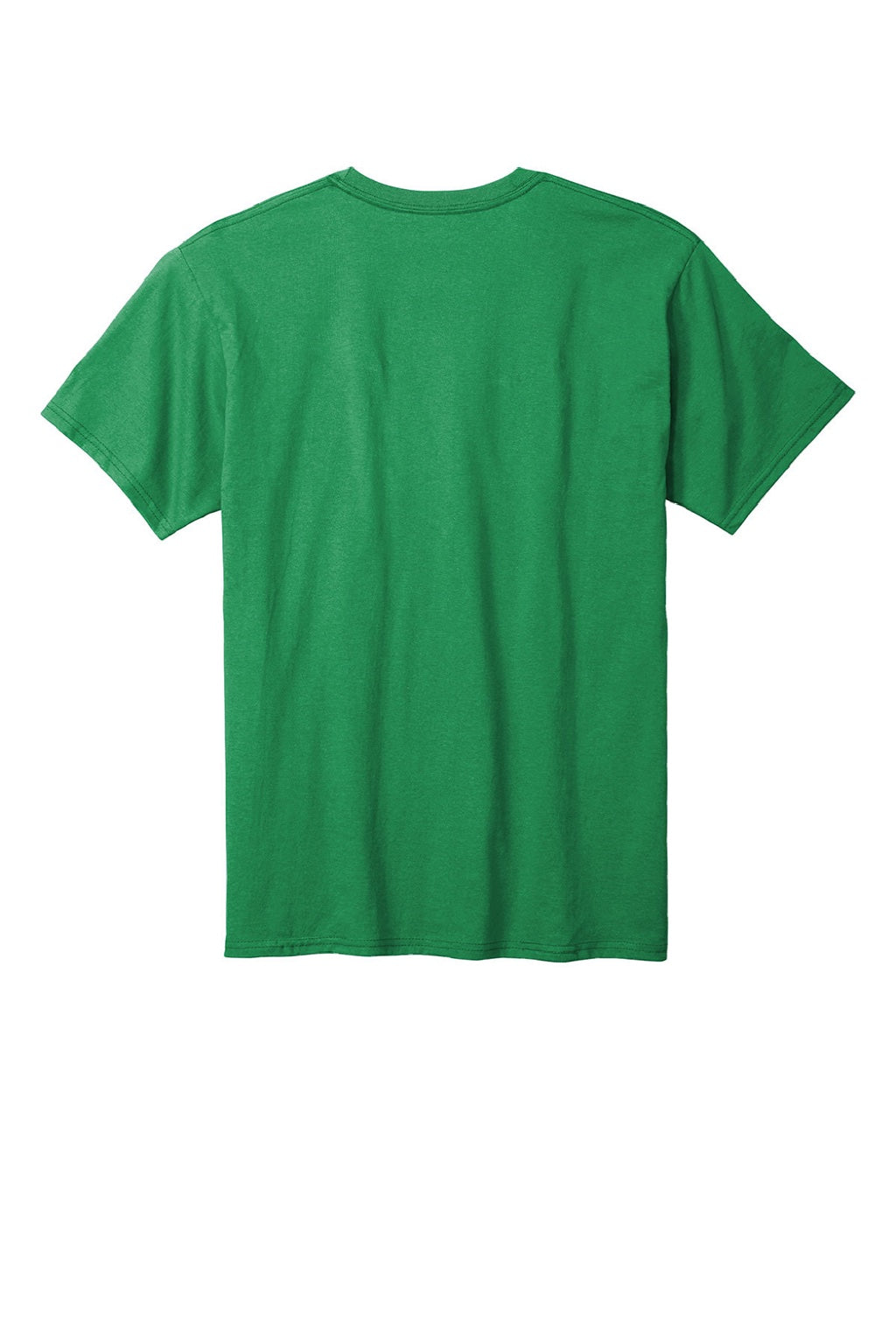 Champion T425 Mens Short Sleeve Crewneck T-Shirt Kelly Green Flat Back