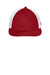 New Era Hats NE207 Mens Low Profile Snapback Trucker Hat Flag Scarlet Red/White Flat Front