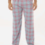 Boxercraft Mens Harley Flannel Pants w/ Pockets - Oxford Red Tomboy Plaid - NEW