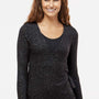 Boxercraft Womens Cuddle Wrap Sweatshirt - Heather Black - Closeout