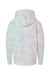 Independent Trading Co. PRM1500TD Youth Tie-Dye Hooded Sweatshirt Hoodie Cotton Candy Flat Back