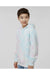 Independent Trading Co. PRM1500TD Youth Tie-Dye Hooded Sweatshirt Hoodie Cotton Candy Model Side