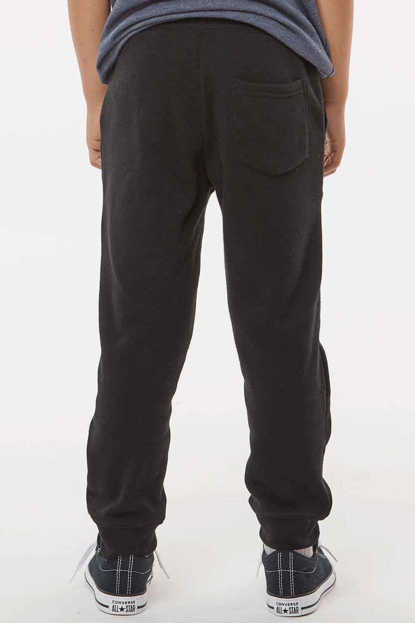 Independent Trading Company PRM16PNT Youth Special Blend Sweatpants w/ Pockets Black Model Back