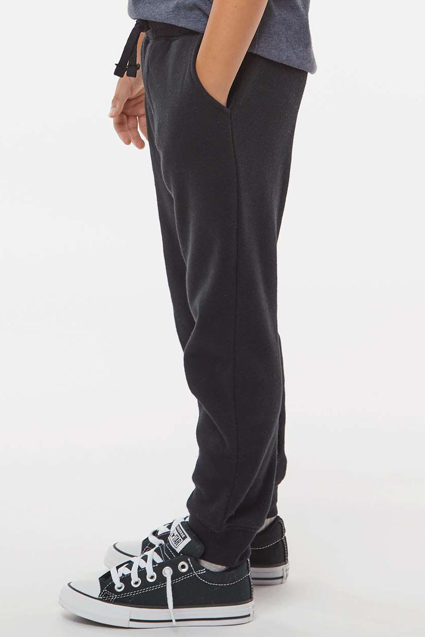 Independent Trading Company PRM16PNT Youth Special Blend Sweatpants w/ Pockets Black Model Side