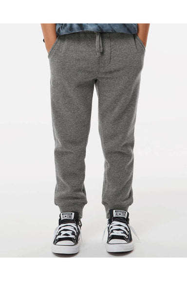 Independent Trading Co. PRM16PNT Youth Special Blend Sweatpants w/ Pockets Nickel Grey Model Front