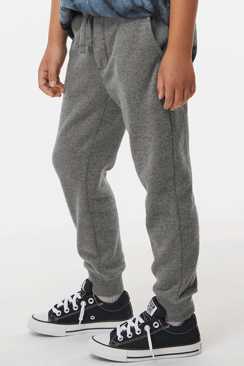 Independent Trading Company PRM16PNT Youth Special Blend Sweatpants w/ Pockets Nickel Grey Model Side
