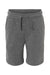 Independent Trading Co. PRM16SRT Youth Special Blend Fleece Shorts w/ Pockets Nickel Grey Flat Front