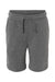Independent Trading Company PRM16SRT Youth Special Blend Fleece Shorts w/ Pockets Nickel Grey Flat Front