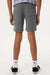 Independent Trading Company PRM16SRT Youth Special Blend Fleece Shorts w/ Pockets Nickel Grey Model Back