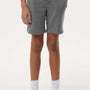 Independent Trading Company Youth Special Blend Fleece Shorts w/ Pockets - Nickel Grey - Closeout