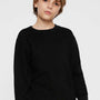 LAT Youth Elevated Fleece Crewneck Sweatshirt - Black