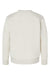 LAT 2225 Youth Elevated Fleece Crewneck Sweatshirt Heather Natural Flat Back