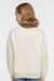 LAT 2225 Youth Elevated Fleece Crewneck Sweatshirt Heather Natural Model Back