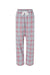 Boxercraft BW6620 Womens Haley Flannel Pants w/ Pockets Oxford Red Tomboy Plaid Flat Front