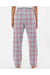 Boxercraft BW6620 Womens Haley Flannel Pants Oxford Red Tomboy Plaid Model Back