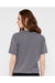 LAT 3518 Womens Boxy Short Sleeve Crewneck T-Shirt Heather Granite Grey Model Back