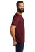 Allmade AL2004 Mens Short Sleeve Crewneck T-Shirt Vino Red Model Side