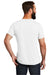 Allmade AL2014 Mens Short Sleeve V-Neck T-Shirt Fairly White Model Back