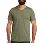 Allmade Mens Short Sleeve V-Neck T-Shirt - Olive You Green