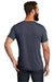 Allmade AL2014 Mens Short Sleeve V-Neck T-Shirt Rebel Blue Model Back