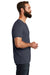 Allmade AL2014 Mens Short Sleeve V-Neck T-Shirt Rebel Blue Model Side