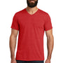 Allmade Mens Short Sleeve V-Neck T-Shirt - Rise Up Red