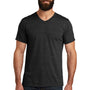 Allmade Mens Short Sleeve V-Neck T-Shirt - Space Black