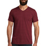 Allmade Mens Short Sleeve V-Neck T-Shirt - Vino Red