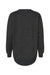 LAT 3525 Womens Weekend Fleece Crewneck Sweatshirt Black Leopard Flat Back