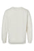 LAT 6925 Mens Elevated Fleece Crewneck Sweatshirt Heather Natural Flat Back