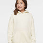 LAT Youth Fleece Hooded Sweatshirt Hoodie - Heather Natural - NEW