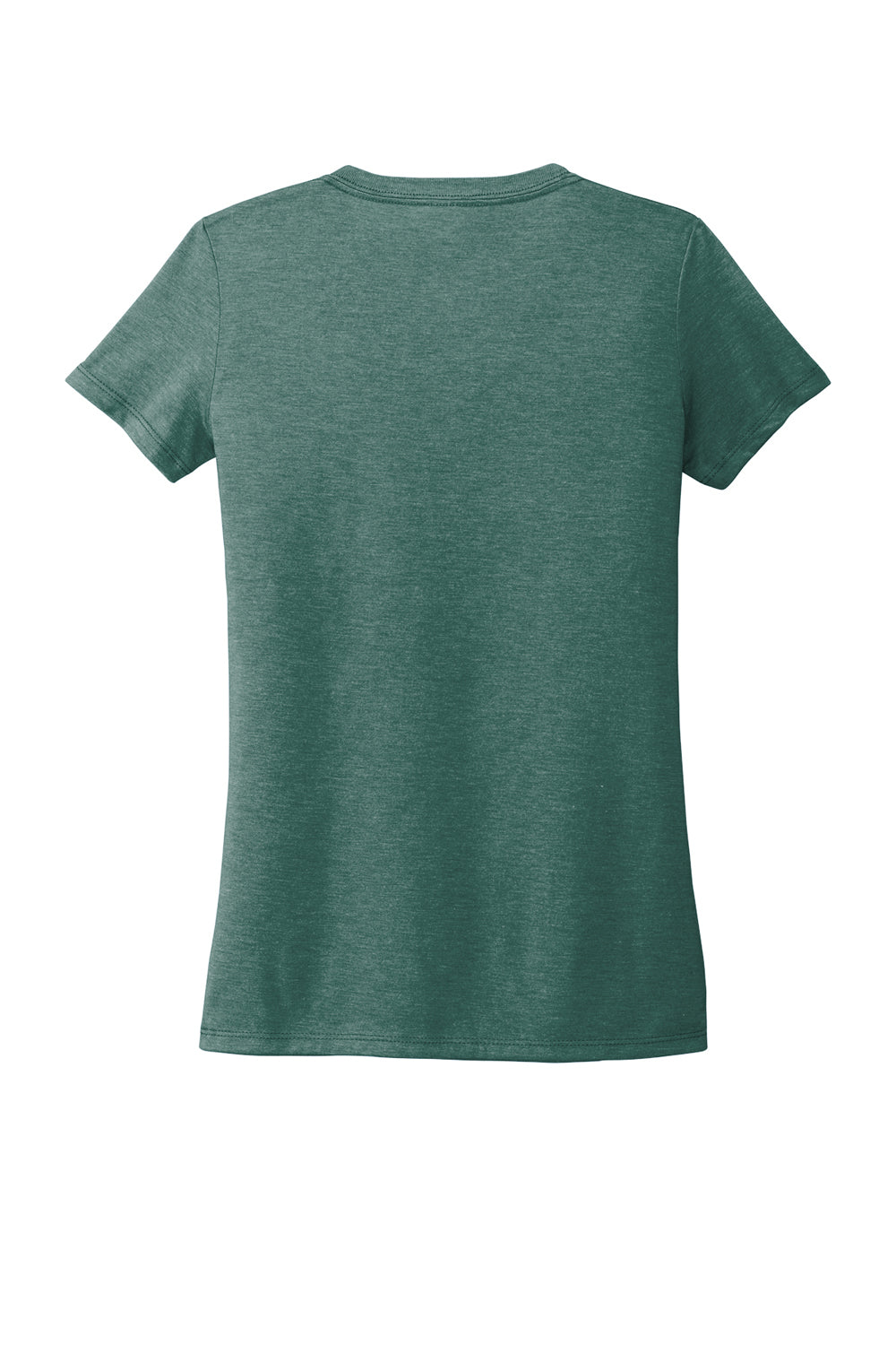 Allmade AL2018 Womens Short Sleeve V-Neck T-Shirt Deep Sea Green Flat Back