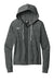 Nike CN9402 Womens Gym Vintage Full Zip Hooded Sweatshirt Hoodie w/ Pockets Team Anthracite Grey Flat Front
