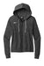 Nike CN9402 Womens Gym Vintage Full Zip Hooded Sweatshirt Hoodie Team Black Flat Front
