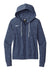 Nike CN9402 Womens Gym Vintage Full Zip Hooded Sweatshirt Hoodie Team Navy Blue Flat Front