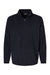 Augusta Sportswear 6863 Mens Eco Revive Micro Lite Fleece 1/4 Zip Pullover Black Flat Front