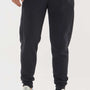 Augusta Sportswear Mens Eco Revive 3 Season Fleece Jogger Sweatpants w/ Pockets - Black - Closeout