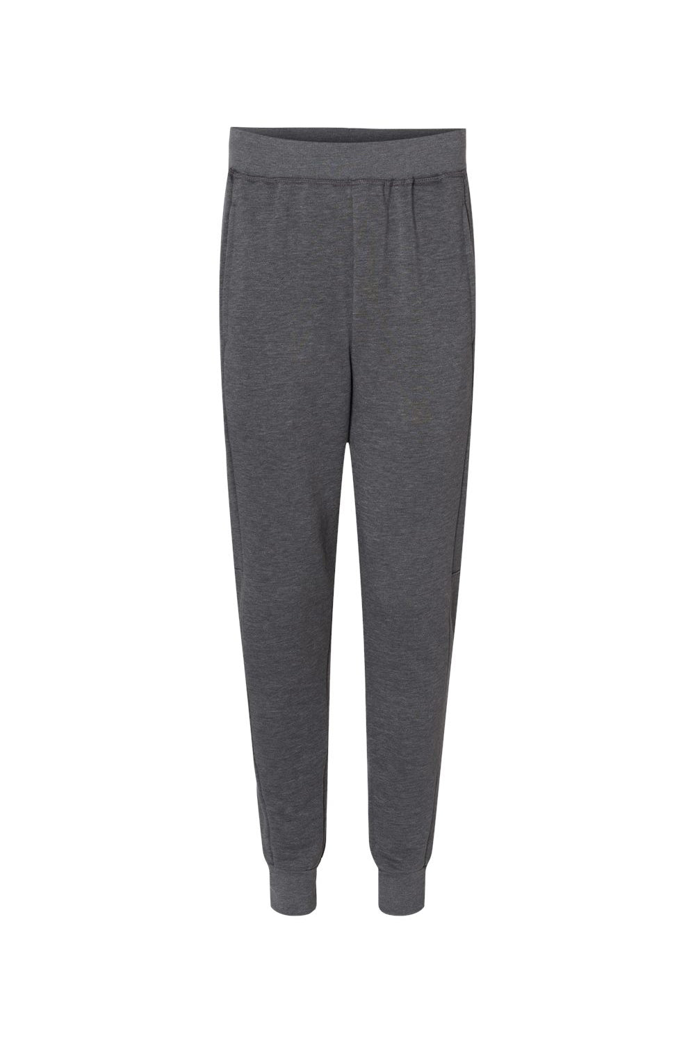 Augusta Sportswear 6868 Mens Eco Revive 3 Season Fleece Jogger Sweatpants w/ Pockets Heather Carbon Grey Flat Front